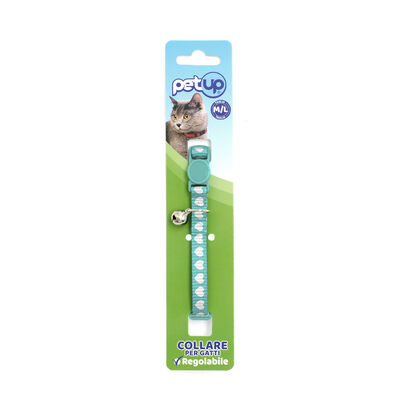 Petup Collare Gatto 10mm Blu