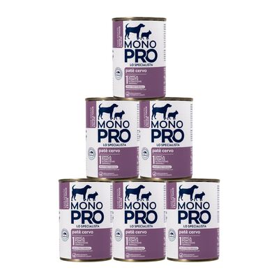 Monopro Dog Adult All breeds Pat&egrave; Cervo 400 gr