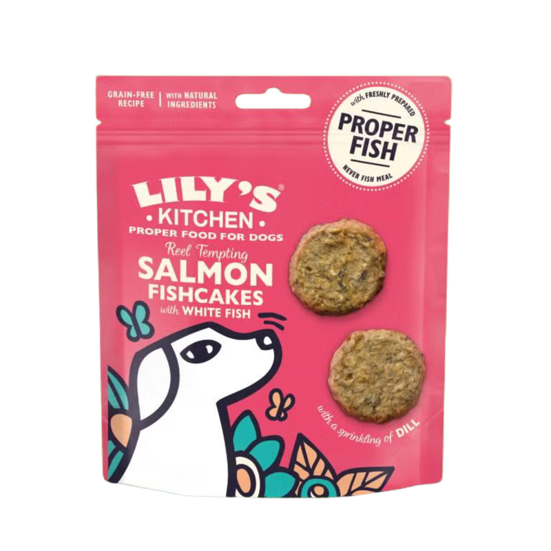 Lily's Kitchen Dog Salmon Fishcakes salmone e pesce bianco 70gr