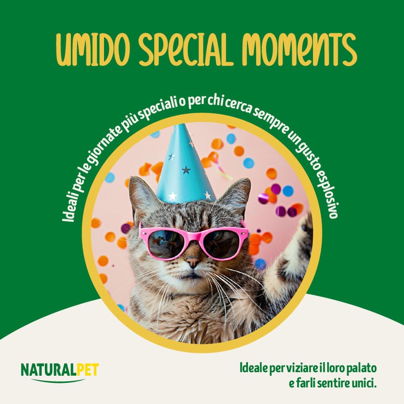 Naturalpet Le Delizie Cat Adult Multipack 85grx24pz