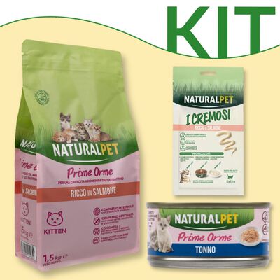 kit degustazione Naturalpet Prime Orme cat kitten