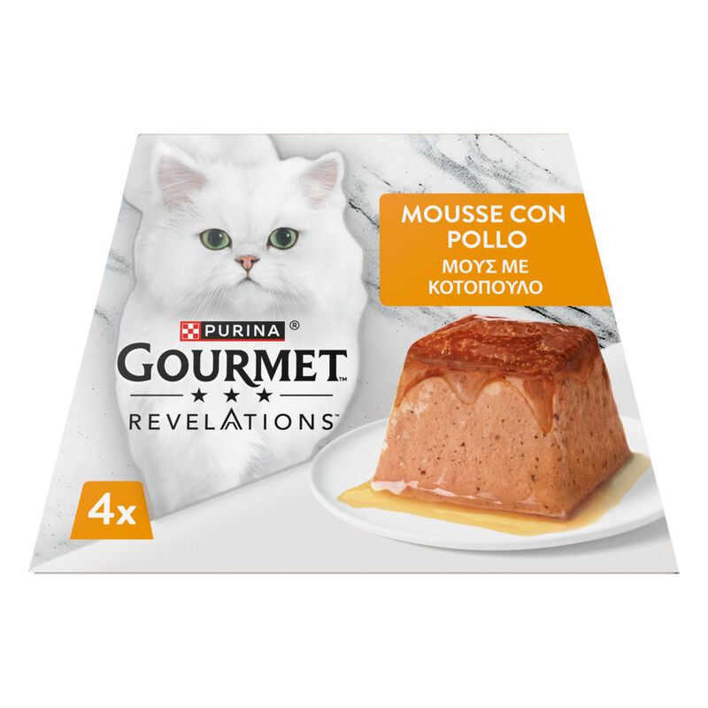 Gourmet Revelations Cat Pollo in mousse 4x57 gr