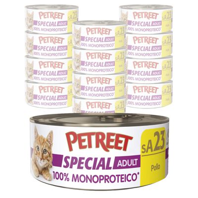 Petreet Cat 100% monoproteico Pollo 60 gr