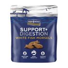 Fish4Dogs Dog Support + Digestion White Fish Morsels 225 gr