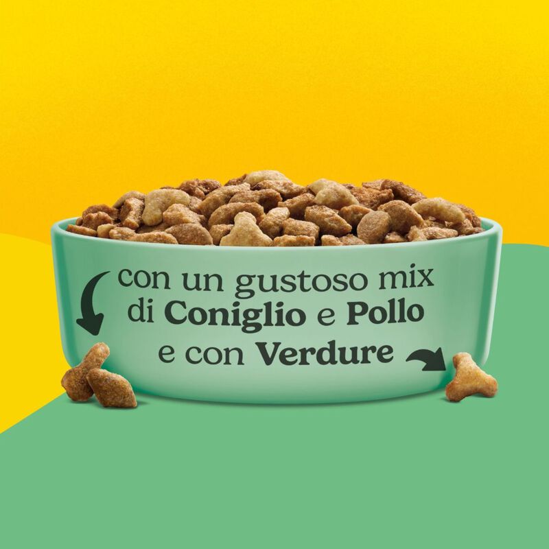 Friskies Cat Adult Mix di Coniglio con Pollo e con Verdure 2 kg