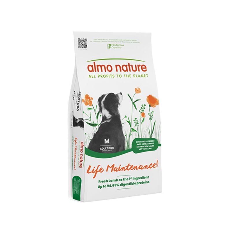 Almo Nature Holistic Dog M con Agnello Fresco 12 kg