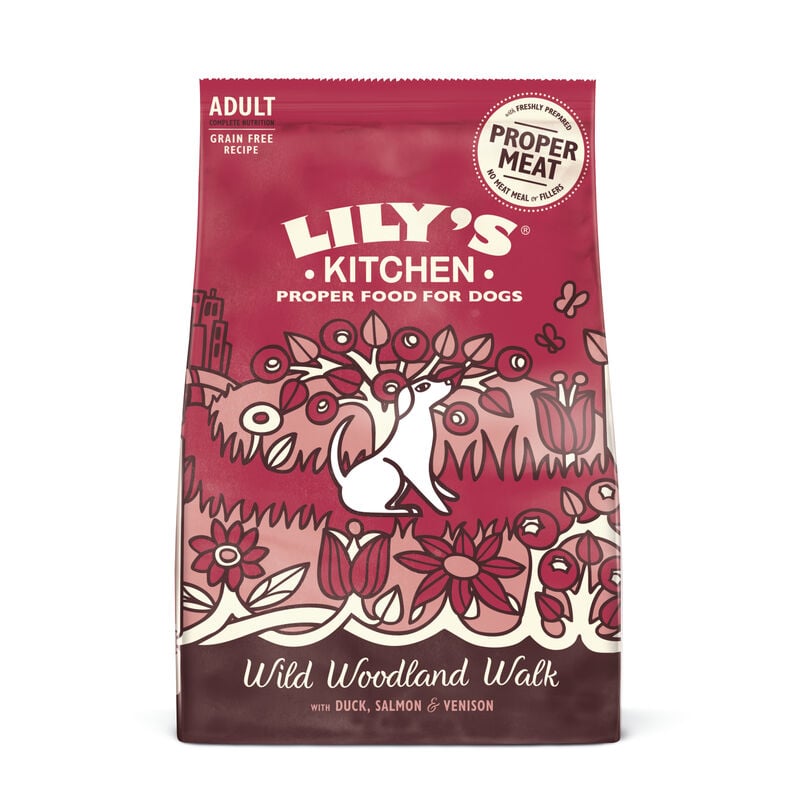 Lily's Kitchen Dog Adult Wild Woodland Walk con Anatra, Salmone e Cervo 7 kg