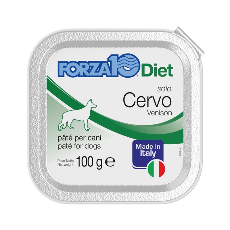 Forza 10 Mono Diet Dog pat&eacute; Solo Cervo 100 gr