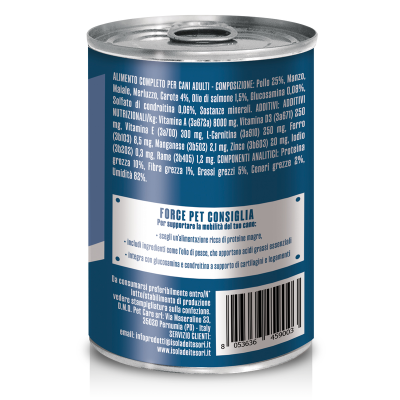 Forcepet Dog Adult Joints macinato con pollo 400gr