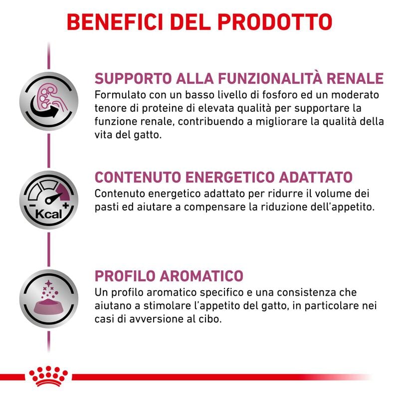 Royal Canin Veterinary Diet Cat Renal con Pesce 85 gr x 12 pz