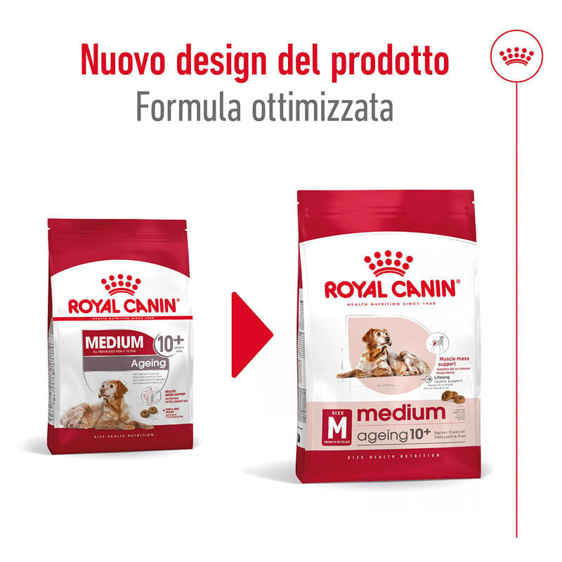 Royal Canin Dog Medium Senior +10 anni 15 kg
