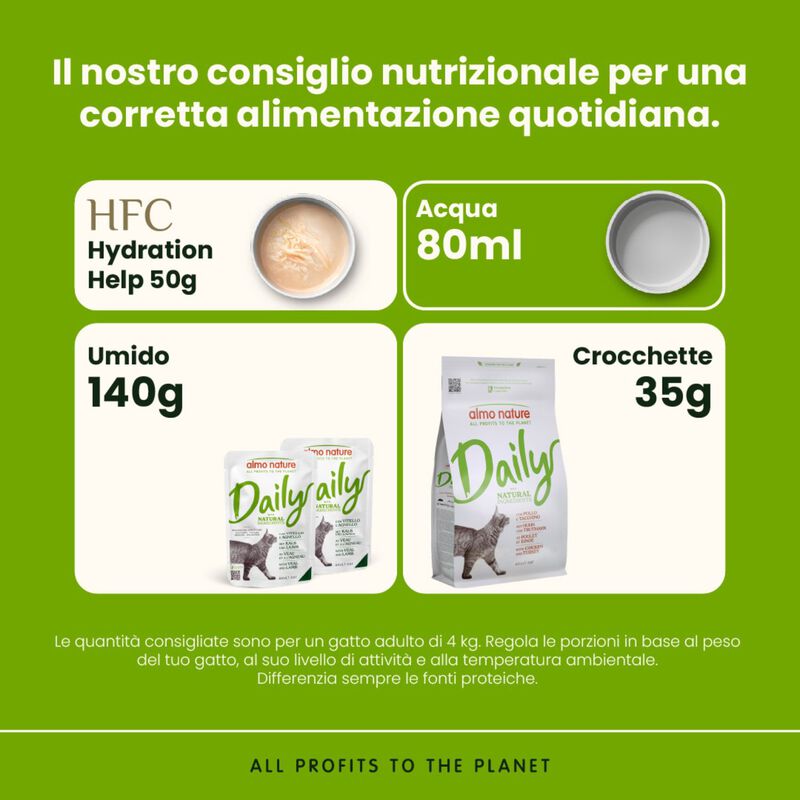 Almo Nature Daily Cat Adult Agnello e Vitello 70gr