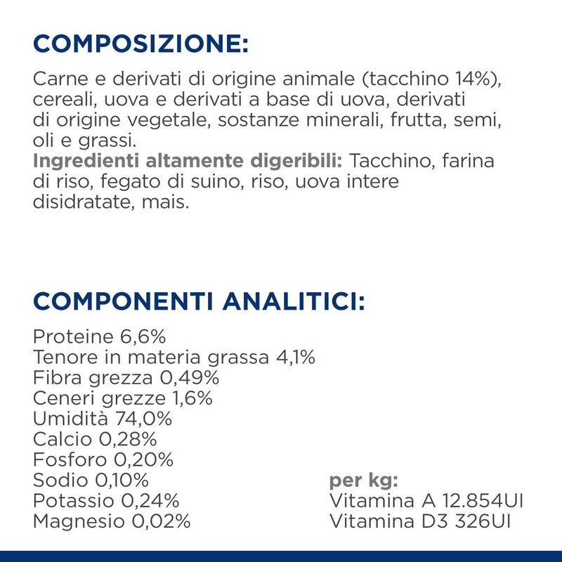 Hill's Prescription Diet Dog i/d Digestive Care con Tacchino 360 gr