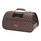Camon Borsa trasportino trapuntata "Rombo" Marrone 42x25x25 cm