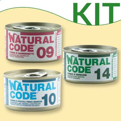 Kit degustazione Natural code Cat 85 gr
