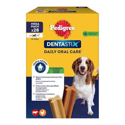 Pedigree Dentastix Dog Medium Multipack x28pz