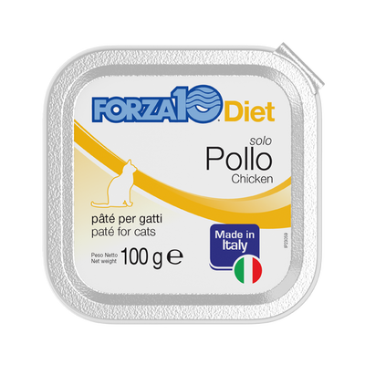 Forza10 Diet Cat Solo pat&eacute; con Pollo 100 gr