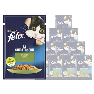 Felix Le Ghiottonerie Cat Adult con Coniglio 85 gr