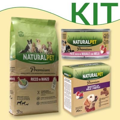 kit degustazione Naturalpet Premium dog adult