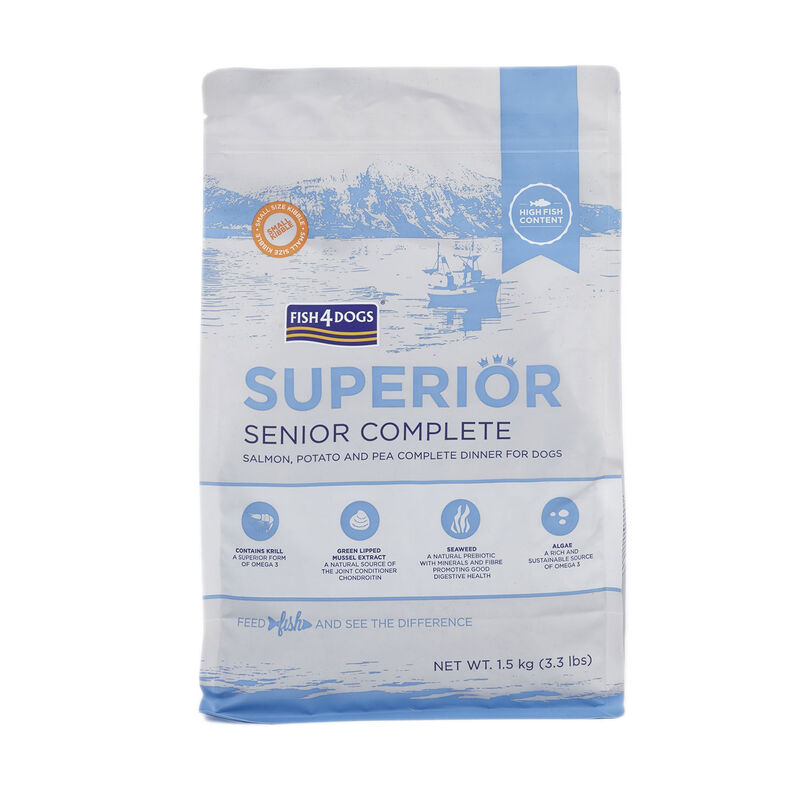 Fish4dogs Superior Dog Senior Complete Small 1,5 Kg