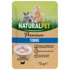 Naturalpet Premium Cat Adult Tonno 70g