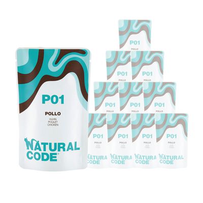 Natural Code Cat P01 Pollo 70 gr
