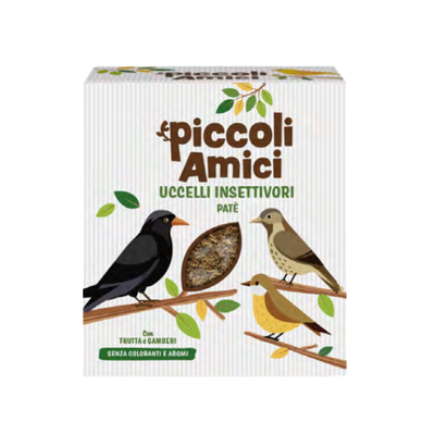 Piccoli Amici Uccelli insettivori pat&eacute; 500gr