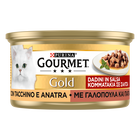 Gourmet Gold Cat Adult Dadini in Salsa con Tacchino e Anatra 85 gr