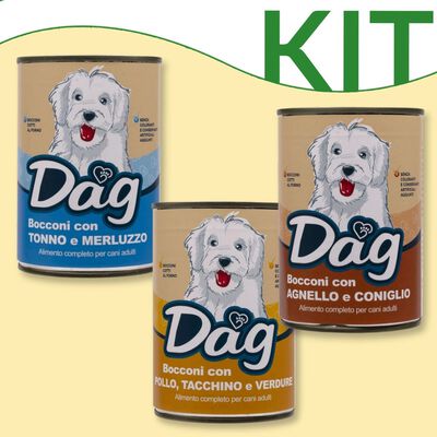 Kit degustazione Dag Dog adult all breeds 415 gr