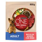 Purina One Dog Mini Adult con Manzo e Riso 800 gr