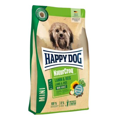 Happy Dog Adult Mini NaturCroq Agnello e riso 800 gr