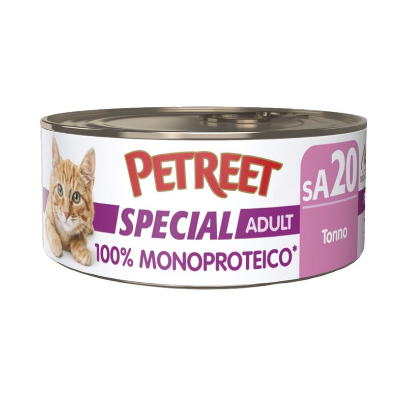 Petreet Cat 100% Monoproteico Tonno 60 gr
