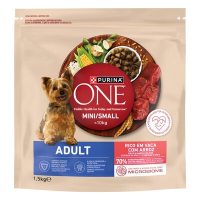 Purina One Dog Mini Adult con Manzo e Riso 800 gr