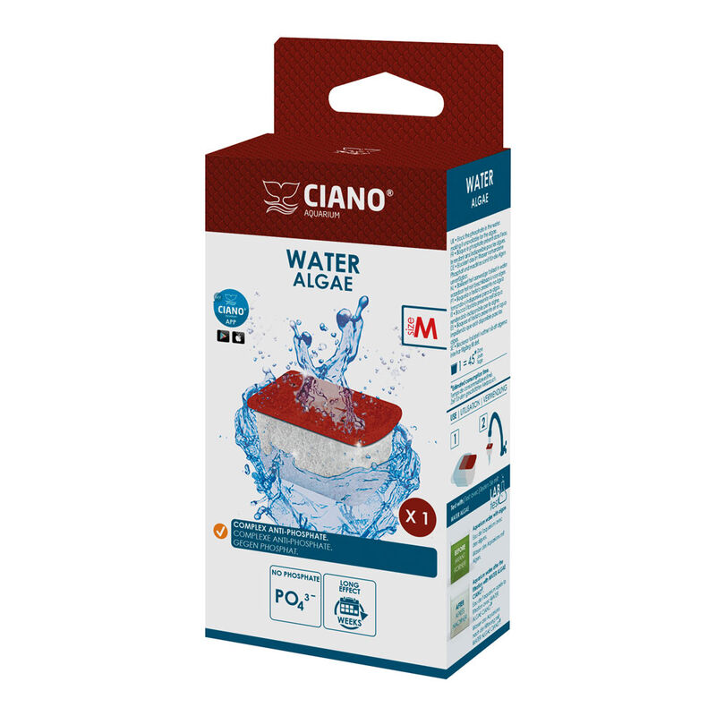Askoll Ricarica Stop Algae M per Acquari CF80 e CF80 STONE