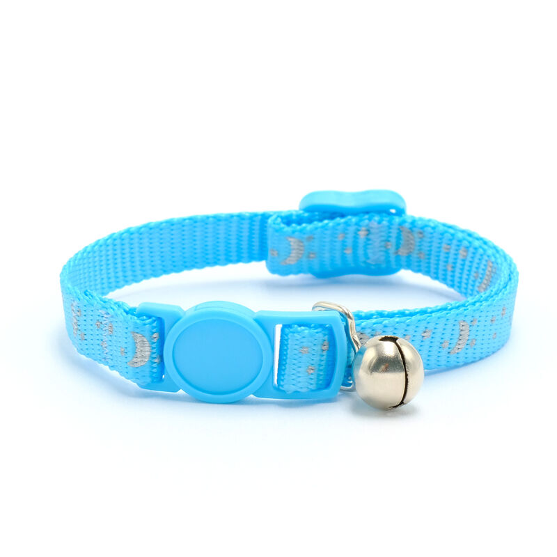 Petup Collare Gatto 10 mm Stellare Nero