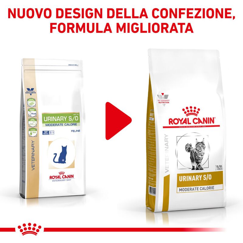 Royal Canin Veterinary Diet Cat Urinary S/O Moderate Calorie 400 gr