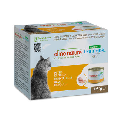 Almo Nature HFC Light Meal Petto di Pollo 4x50 gr