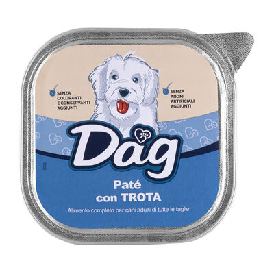 Dag Dog Adult All Breed pat&eacute; con Trota 300gr