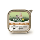 Naturalpet Cat Sterilised pat&eacute; con tacchino, carote e piselli 100gr