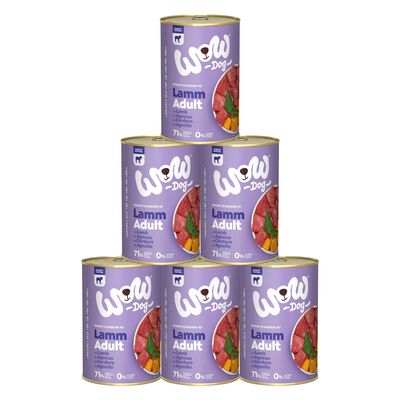 Wow Dog Adult Agnello con Zucca e Ortica 400 gr