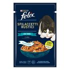 Purina Felix Sfilaccetti Rustici Cat Adult con Tonno 80 gr