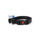 Petup Collare nylon a sgancio per cani mm 18 nero
