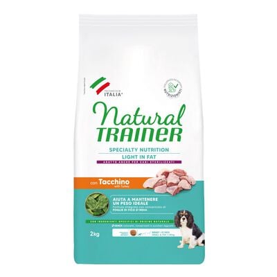 Natural Trainer Dog Ideal Weight Small & Toy Adult con Carni bianche 2 kg
