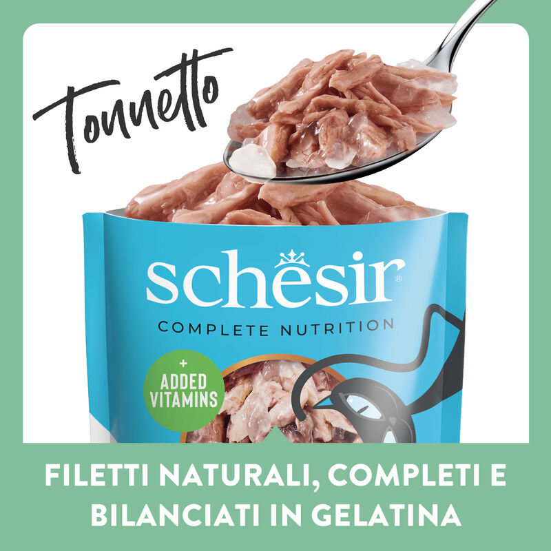 Schesir Cat Tonnetto in jelly 85 gr