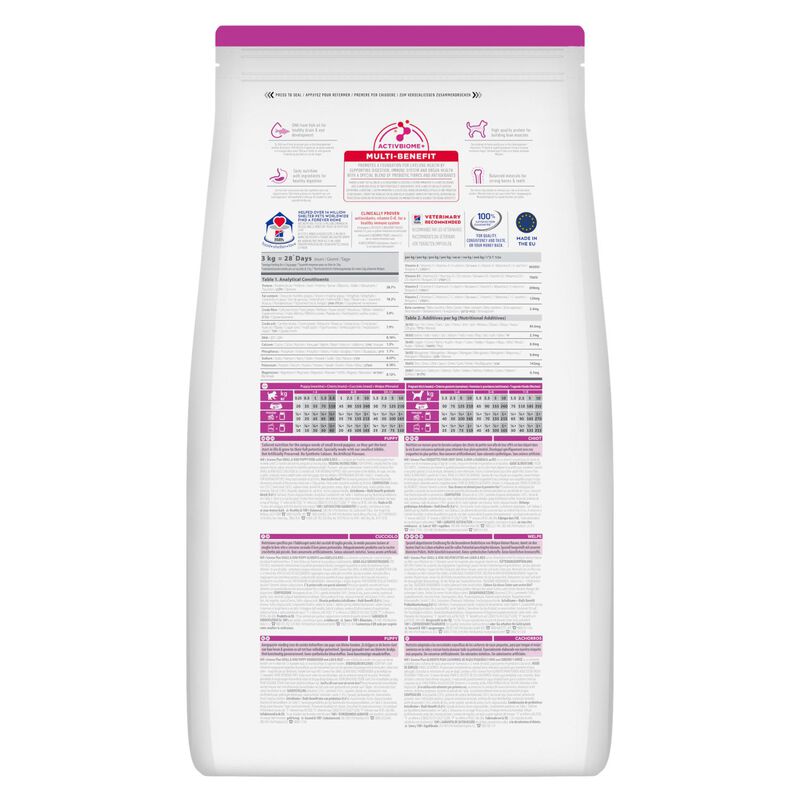Hill's Science Plan Puppy Small & Mini con Agnello e Riso 1,5 kg