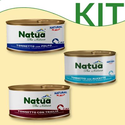 Kit Degustazione Natua Cat Adult Jelly 85 gr