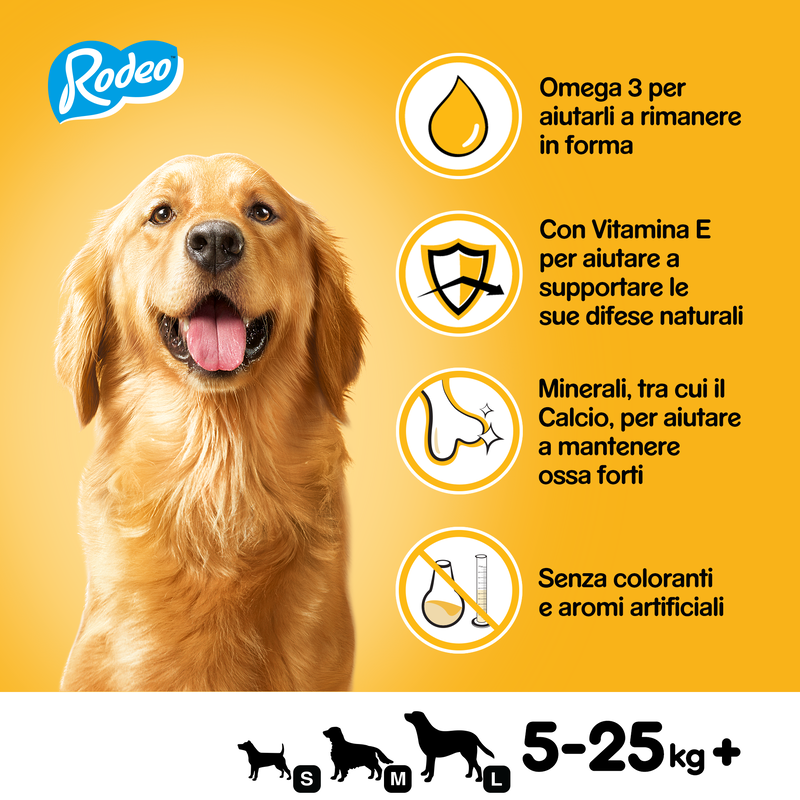 Pedigree Dog Rodeo Duos al Pollo e Bacon 7 pz - Scad 02 Ottobre 2026