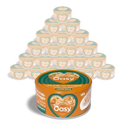 Oasy More Love Pollo con Formaggio 70 gr