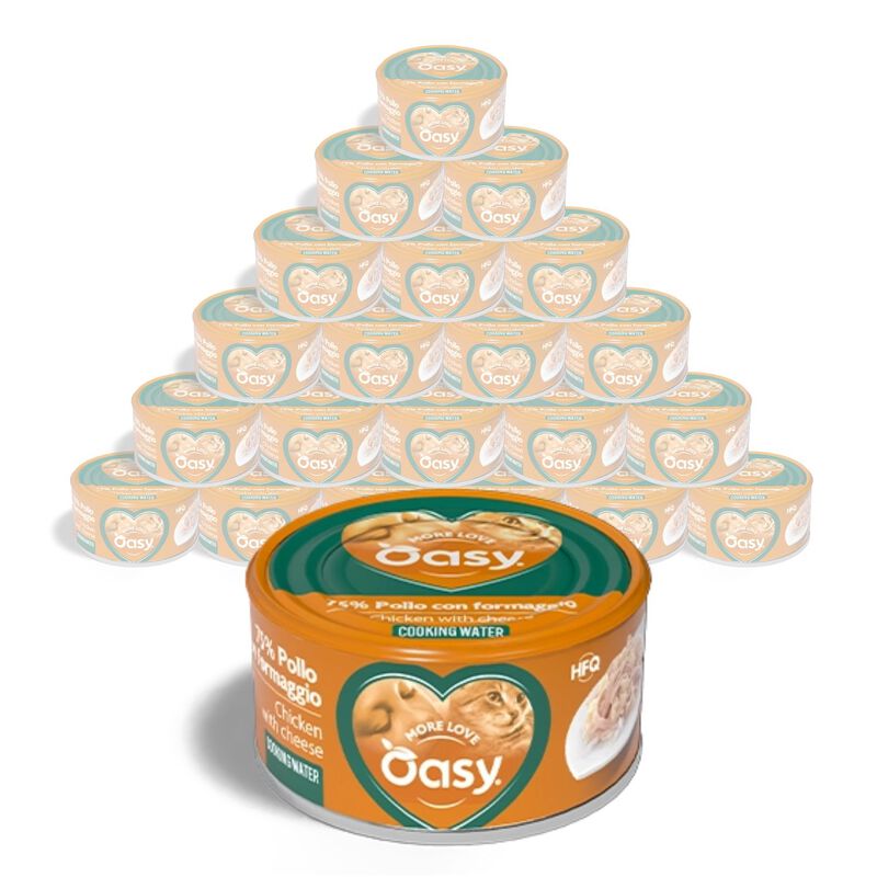 Oasy More Love Pollo con Formaggio 70 gr