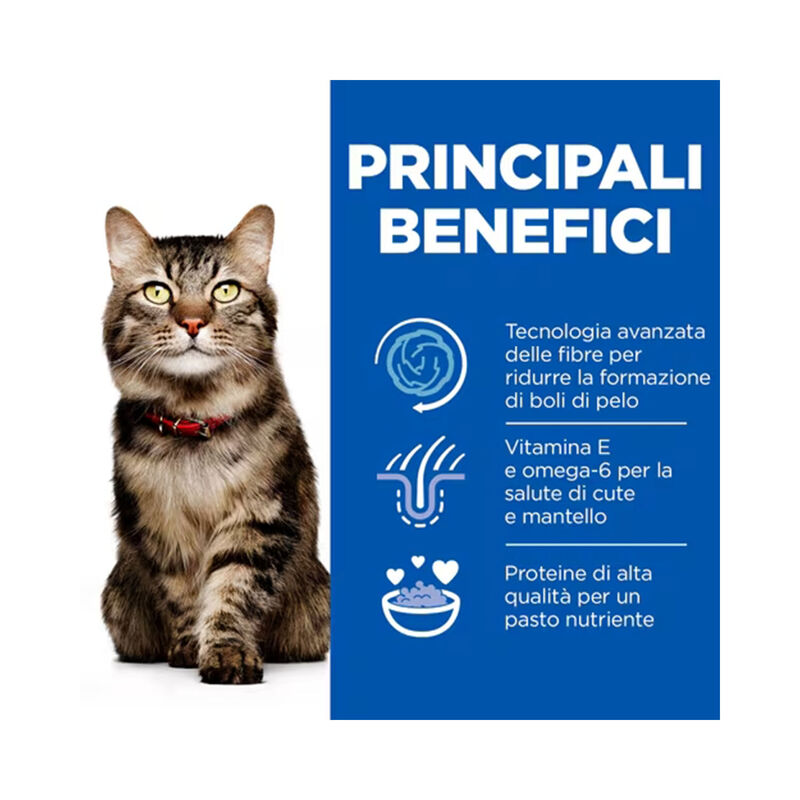 Hill's Science Plan Cat Adult Hairball&Perfect Coat con Pollo 1.5kg - Scad 01 Ottobre 2026